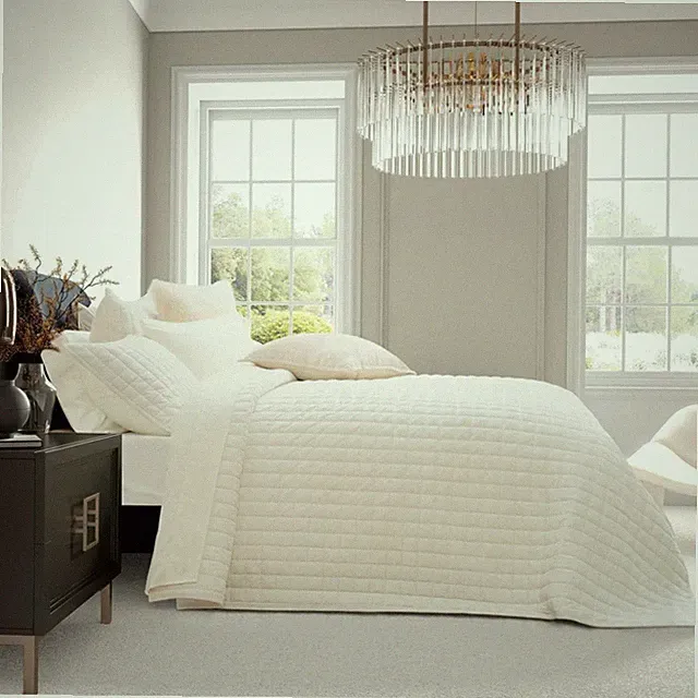 Oversized Velvet Comforter Set with Matching Pillow Shams