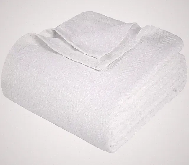Sobel Westex Bella Casa White Blanket