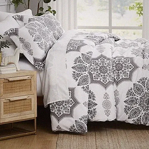 SOUTHSHORE FINE LIVING INC. OVERSIZED DUVET COVER INFINITY GRAY RM138098